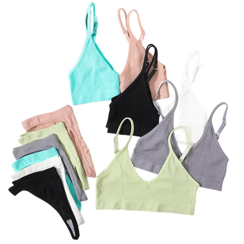 Cotton Bra Everyday - Ensemble de soutien-gorge sans couture pour