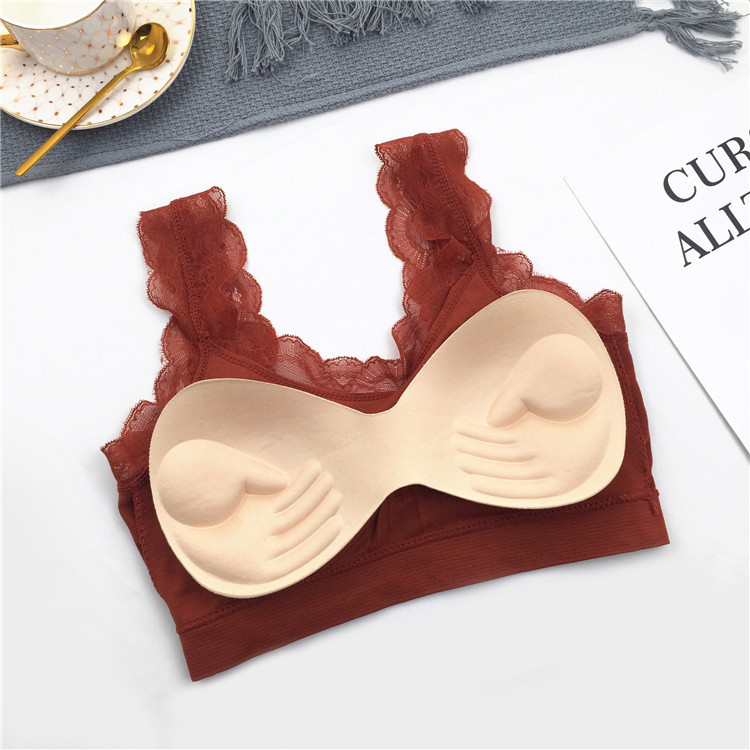Soutien-gorge de sport sans co - Sheer Bra Lace avis et prix